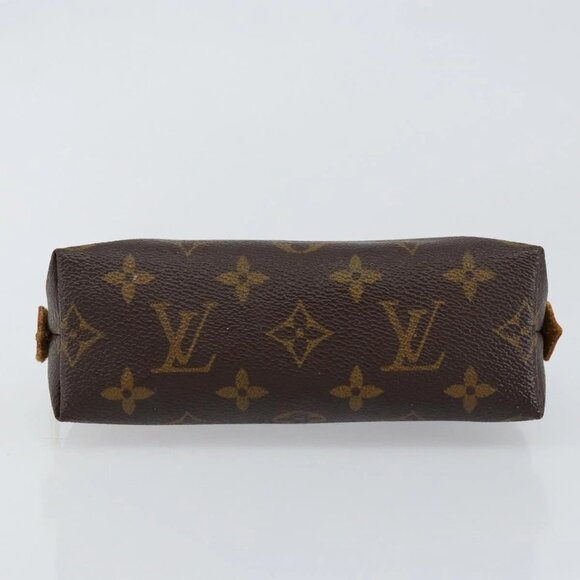 LOUIS VUITTON Monogram Pochette Cosmetic PM Cosmetic Pouch M47515 LV Auth 148054 - Picture 7 of 16